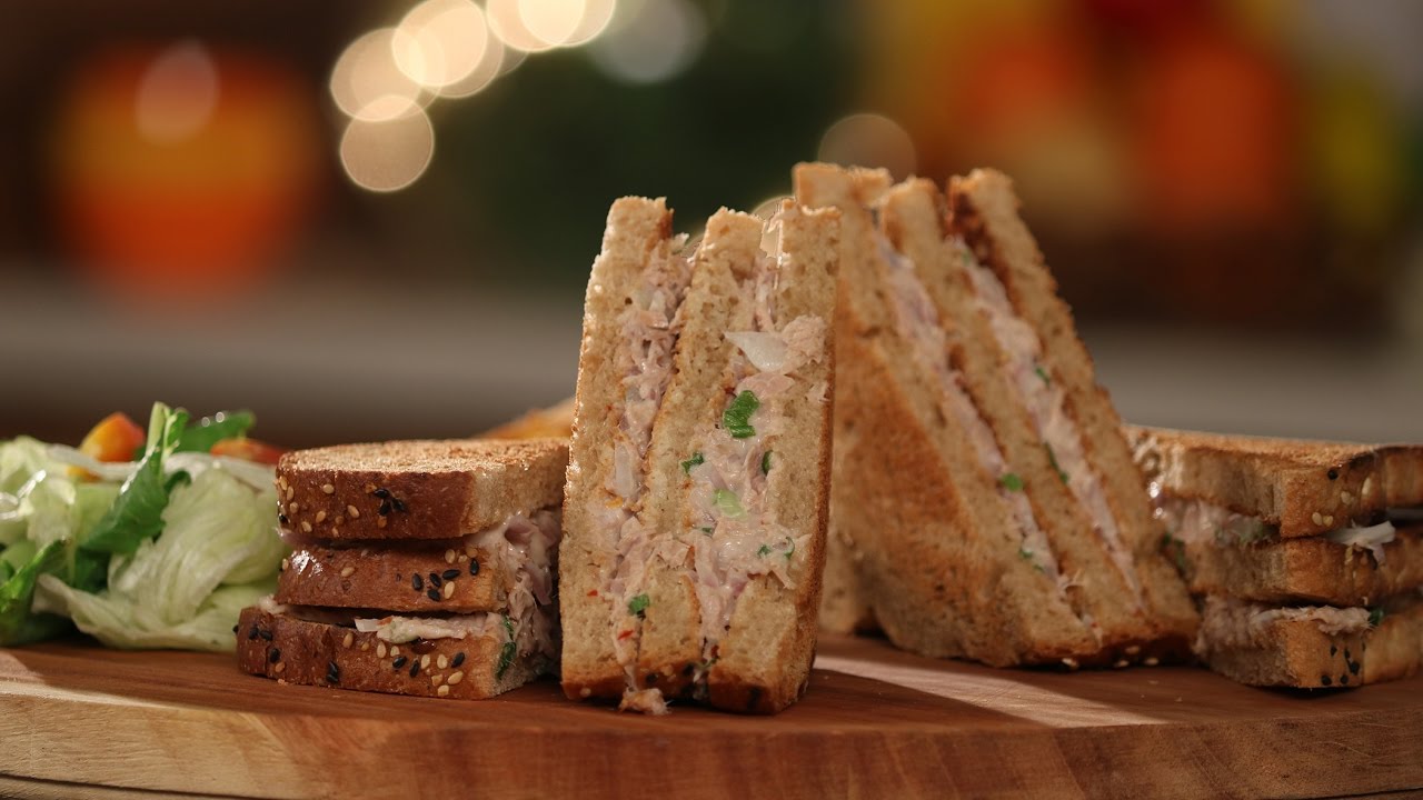 Tuna Sandwich | Not So Junky - by Chef Siddharth | Sanjeev Kapoor Khazana