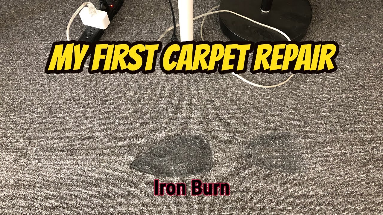 You can repair carpet DIY without professional tools 