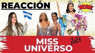 REACCIÓN MISS UNIVERSO 2023!!! MISS NICARAGUA, SHEYNNIS PALACIOS ES MISS UNIVERSE!!!