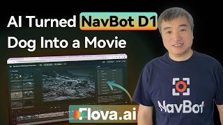 AI Turned NavBot-D1 Into a Cinematic Movie Trailer - Flova AI