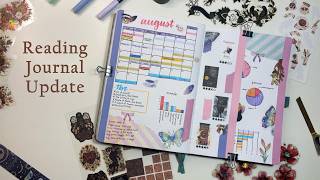 August Reading Journal Update and September Setup