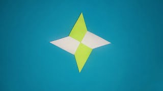 Origami shuriken. How to make shuriken with paper. Ninja star. by Origami Paper Crafts 176 views 1 year ago 10 minutes, 38 seconds