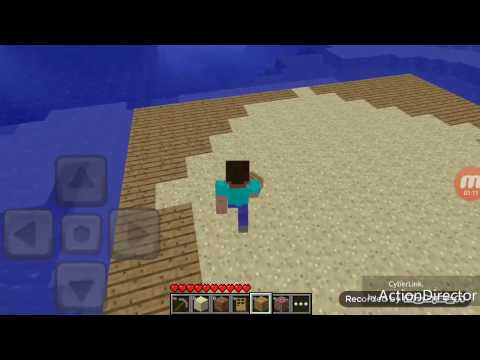 Minecraft بناء البيت فوق البحر  😁😀😁