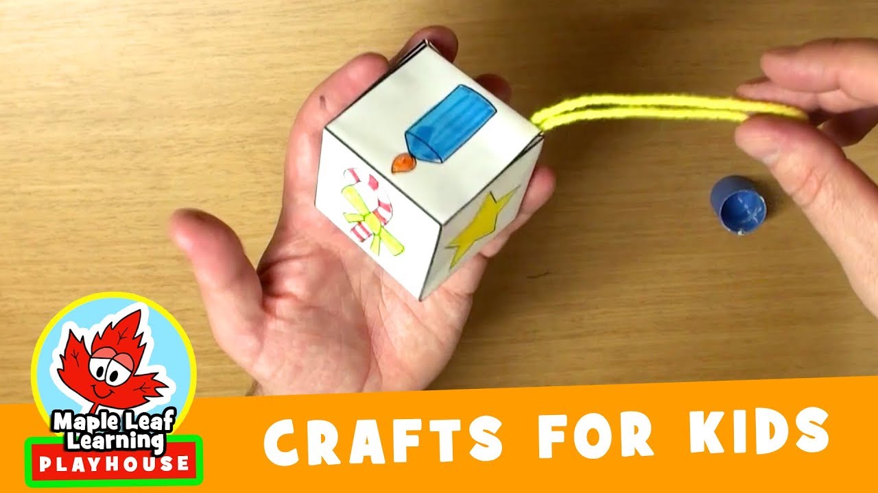 Christmas Ornament Craft for Kids | Maple Leaf Learning Playhouse - YouTube