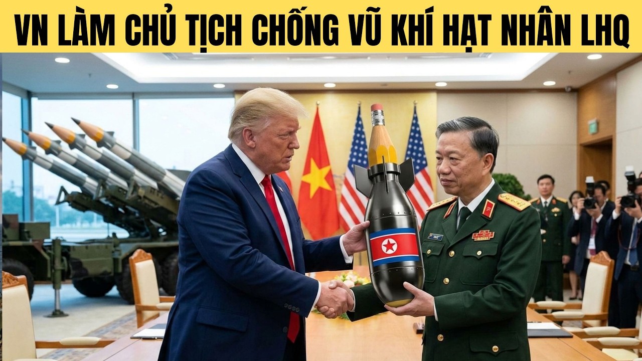 Căng!LHQ dụ VN chủ tịch Chống VK Hạt Nhân-Việt Triều Nga có rạn nứt?