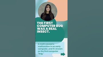 🦗 The First Computer Bug: A Real Insect?! 🖥️ #shorts