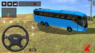 😭 Bus Simulator Crash | 😱 Extreme Hill Driving Challenge Fail |🔥 Bus Simulator India #simulator #bus screenshot 5