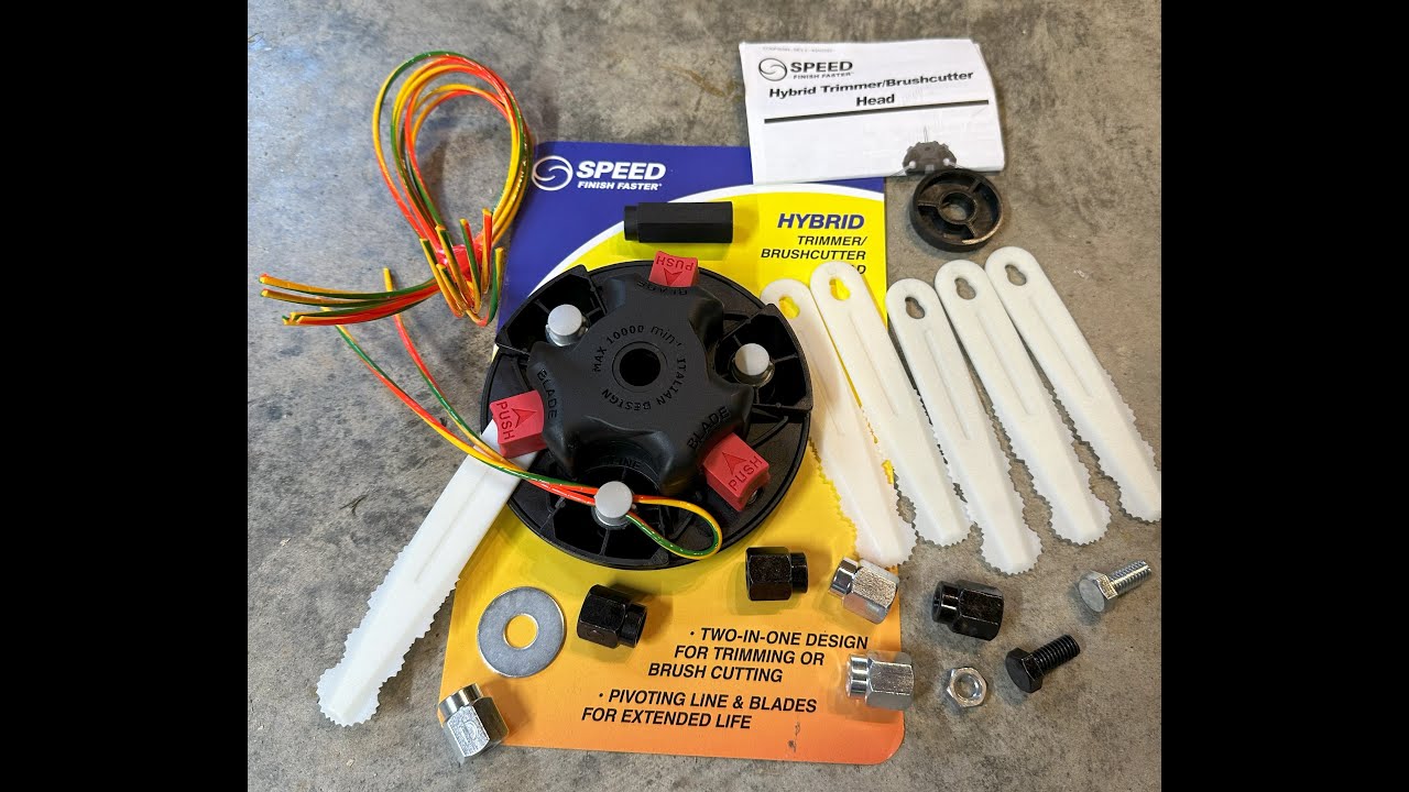 SPEED Hybrid Trimmer & Brush Cutter Head