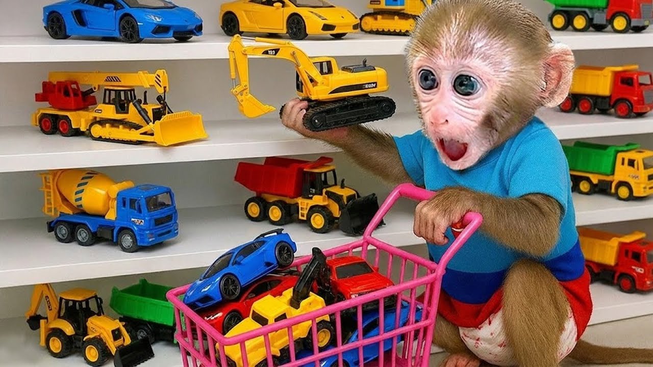 Bebé Mono GoGo Vende Helados De Arcoíris En El Parque 🌈🍦 - Gogo ESP