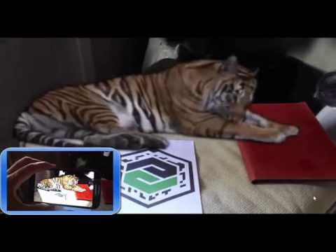 Augmented reality, Unity 3D, chroma key system for videos