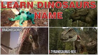 mengenal jenis jenis dinosaurus dari mainan