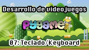 Curso de pygame 2020: Keyboard/Teclado