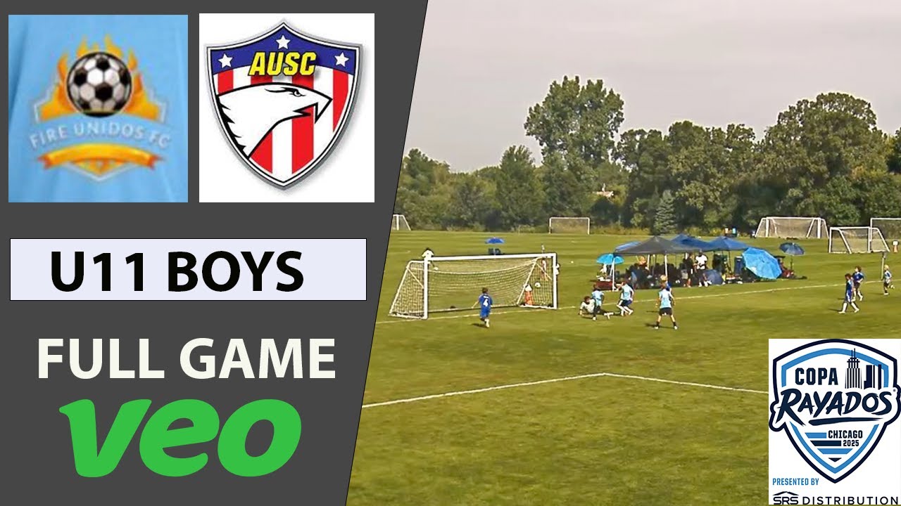 Fire Unidos vs Addison United | U11 Boys Soccer Full Game in VEO [August 2025]