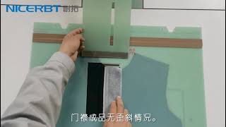 Template Sewing Machine—With Laser Cutting for Single Placket of T-shirt