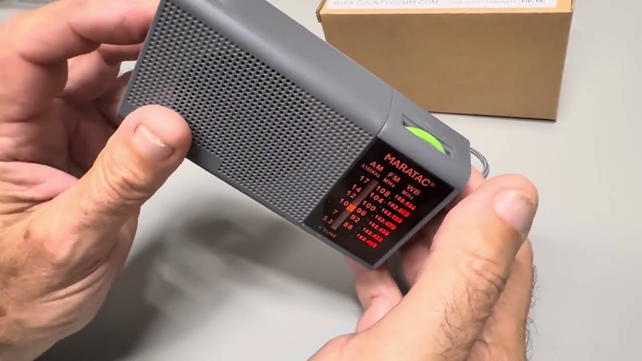 CountyComm GP-1 /WB Polycarbonate General Purpose Radio