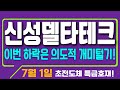 [신성델타테크 주가] 비공개 언론 엠바고 뉴스! 초전도체 대장 특급호재 7월 1일 터진다!