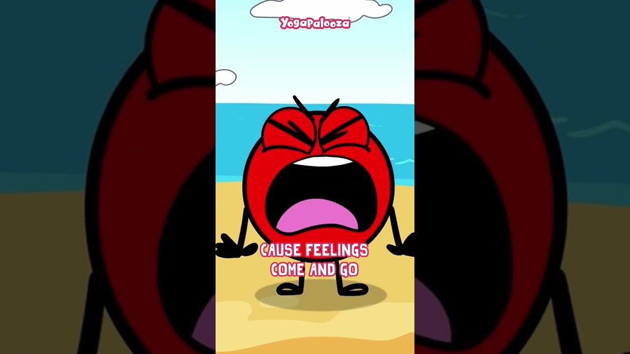 All Feelings Are Okay Yogapalooza Barikoral Shorts Mindfulness Kidssong