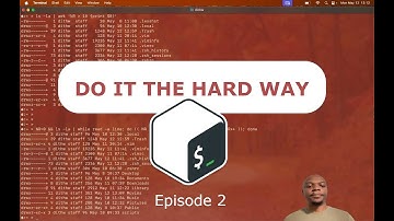Do it the hard way |  Bash | Replace the Awk tool | Episode 2