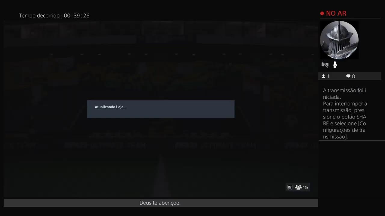 Transmissão ao vivo do PS4 de sohhedim