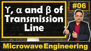 Propagation Constant, Attenuation Constant and Phase Constant of Transmission Line