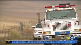 Early morning lightning strikes cause fires across Kern