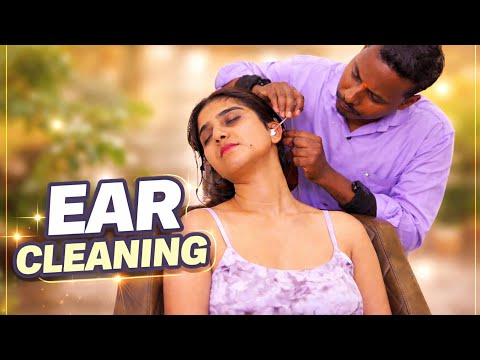 Relaxing Ear Kansa Massage ASMR | Deep Stress Relief