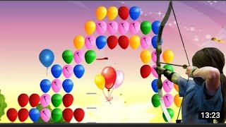 balloon shooting archery funny 😃😃😃game please watch screenshot 2