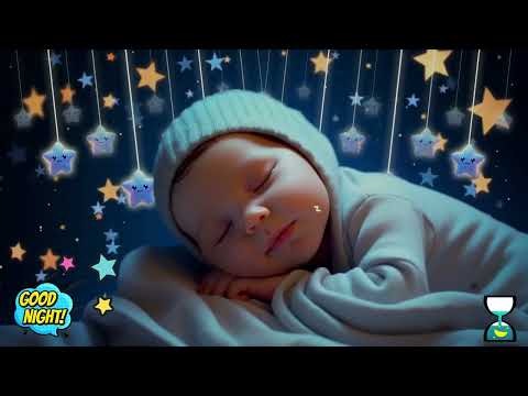 Baby Sleep Music💤Help Baby Fall into Deep Sleep Instantly🌙3-Minute Miracle💖Mozart & Brahms Lullabies