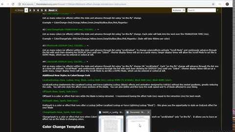 Proffieboard ColorChange Fork OS2.6CCF New Effects Tutorial
