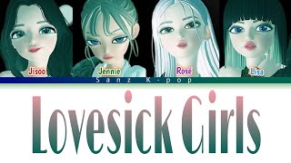 Blackpink "Lovesick Girls" Color Coded (Han, Rom & Eng) Lyrics Video