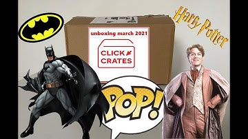 Click Crates - 2 Mystery Pop Subscription Unboxing | March 2021