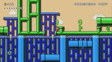 SMC 5-1: PIpe World by Ninja! - Super Mario Maker 2 - No Commentary 1by