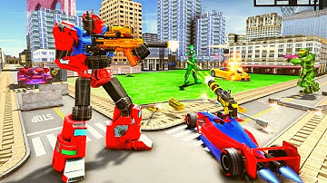 Tank Robot Car Game Robot Dinosaur 3D Android Gameplay