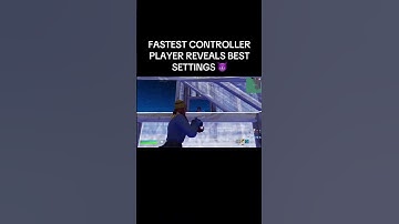 BEST Settings To EDIT Fastest on Controller! 🎮 Sensitivity Guide for PC & Console (Fortnite PS5)