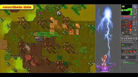 MATANDO BOTS EN TIBIA!! + 2 BOSS!!!!!