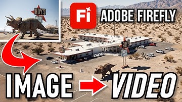 Adobe Firefly Tutorial: Create a Dynamic Video from ONE Image – Step by Step | Photoshop Arthouse