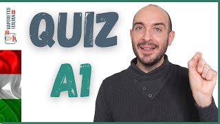 Italian QUIZ for beginners (Level A1) | Learn Italian with Francesco