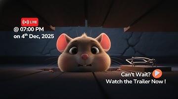 🐭💥 Mouse Trap – Not My Problem! | Official Trailer | Tulcoon #ai #shorts #thriller #kids #tulcoon