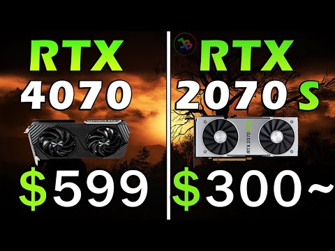 RTX 4070 vs RTX 2070 Super | REAL Test in 15 Games 1440p | Rasterization, RT, DLSS, Frame Generation