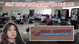 Ghé Thăm Trường Dạy Tóc Nail Aai Tại Quận Cam - Charlie Vo Show