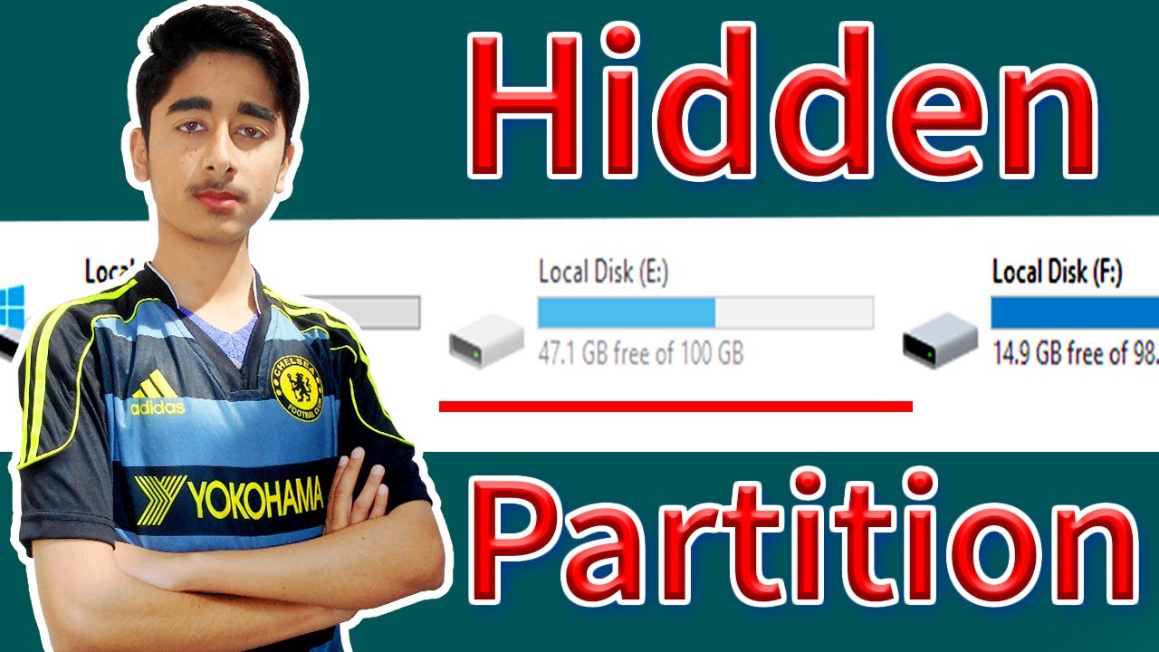 How to Hidden or Show Computer/Laptop Partition in Window XP, 7, 8, 10