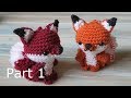 Amigurumi Fox Keyring - How to Crochet (Part 1)