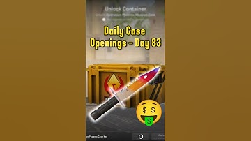 Daily CS2 Case Openings Until We Get A Gold Or Make A Giveaway - Day 83
