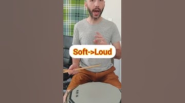 Drum Rudiments. Double Stroke Roll nr.3: Dynamics!