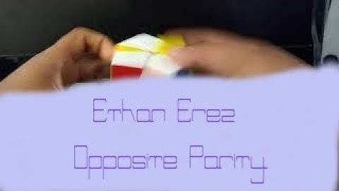 Ethan Erez Square 1 Opposite Parity Algorithm