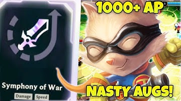 The BIGGEST DAMAGE on TEEMO (Symphony of War) in 2v2v2v2 Arenas - League of Legends