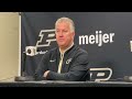 Purdue Coach Matt Painter Postgame Interview Purdue Basketball vs Northwestern