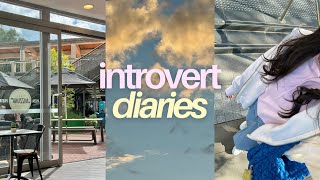 introvert diaries 📂 days in uni, studying, doing things alone & clothing haul!