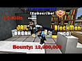 GIVING MY FAN FREE 100 MILLION MONEY! IN JAILBREAK - BLOCKMAN GO!