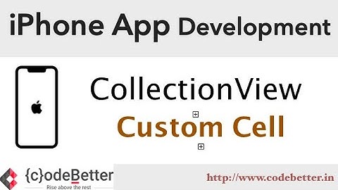 CollectionView | How to add horizontal scrolling List in iPhone apps  | iPhone App Development